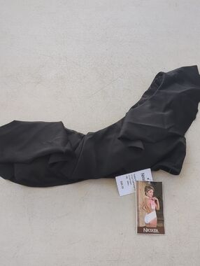 Nicolita Black Off-Shoulder Bikini Top